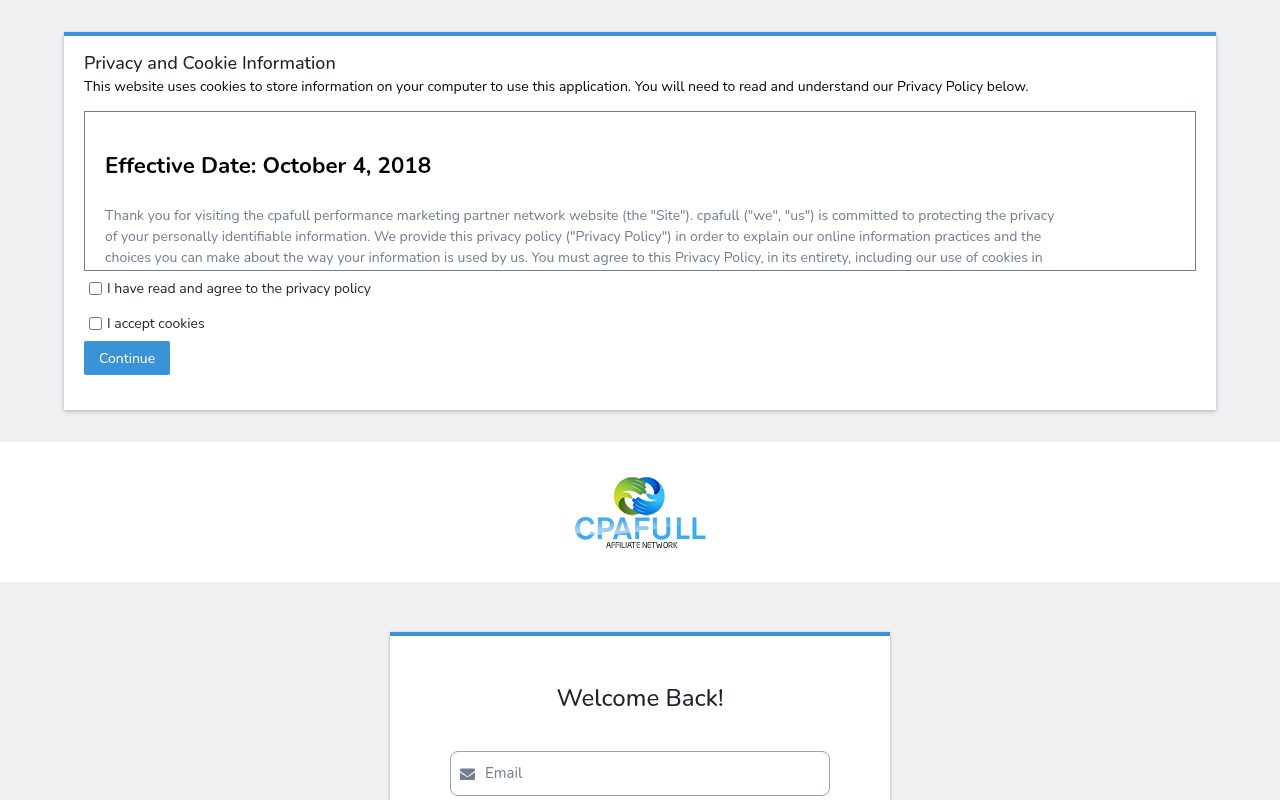 CPAFULL website screenshot