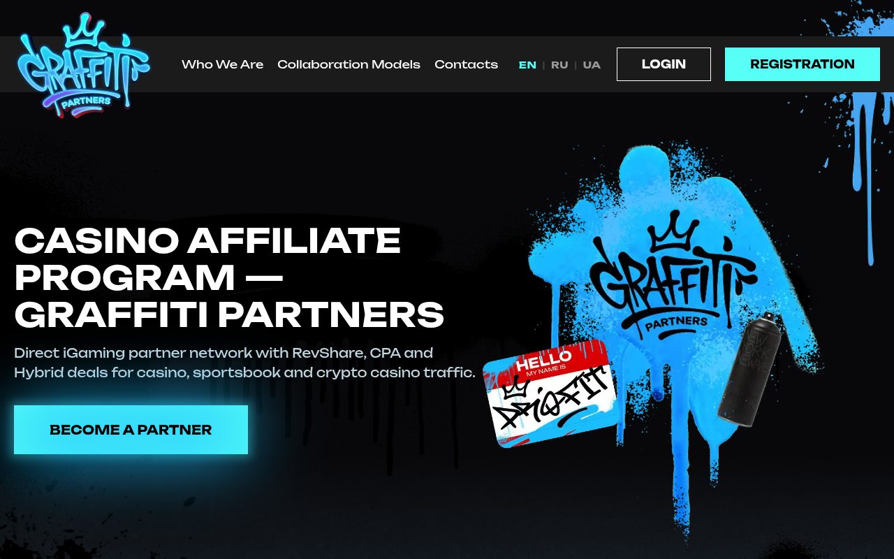 Graffiti Partners website screenshot