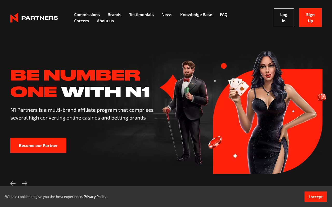 N1 Partners Group website screenshot