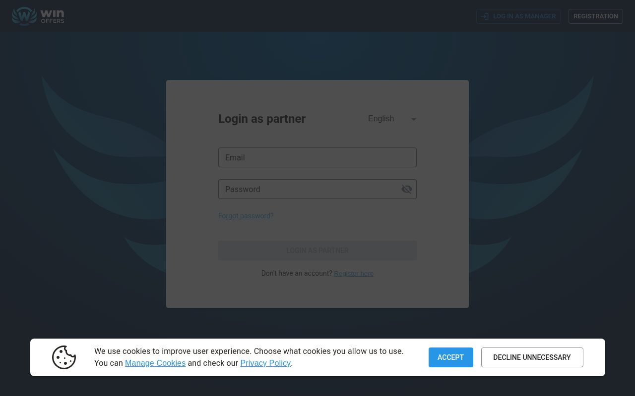 Win-Offers website screenshot