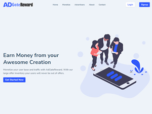 AdGateReward logo
