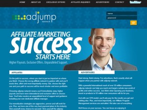 Adjump Network logo