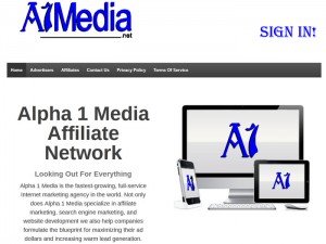 Alpha 1 Media logo
