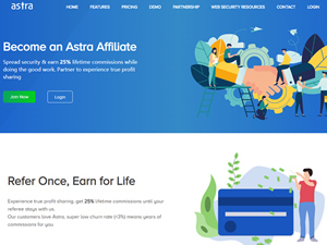 Astra Affiliate Program logo