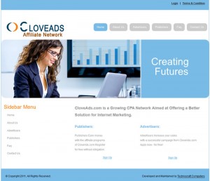 CloveAds logo