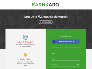EarnKaro logo