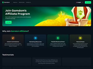 Gamdom Partners logo