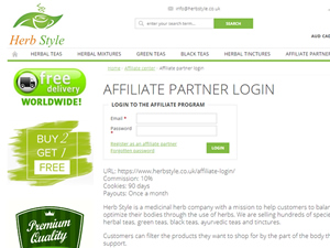 Herb Style Affiliate Program logo
