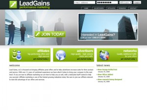 LeadGains logo