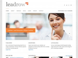 Leadrow logo