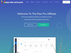 Max Pro Affiliate logo
