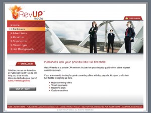 RevUP Media logo