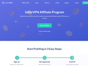 SaferVPN Affiliate Program logo