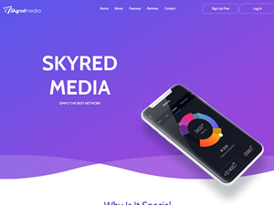 SkyRedMedia logo