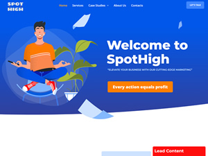 SpotHigh logo