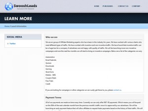 SwooshLeads logo
