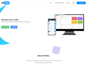 UpWall logo