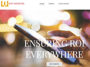 Wap Monetize logo