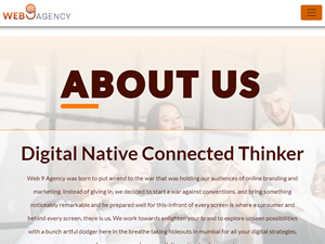 Web 9 Agency logo
