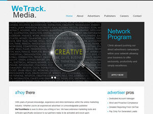 WeTrackMedia logo